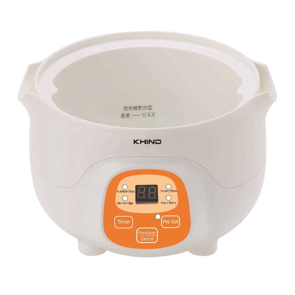 Khind Baby Porridge Soup Cooker 0.7 Litre BPS07 Shopee Malaysia