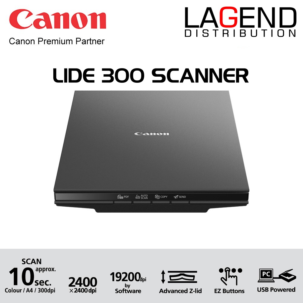 Canon Lide 300 Fast And Compact Flatbed Scanner Shopee Malaysia 6005