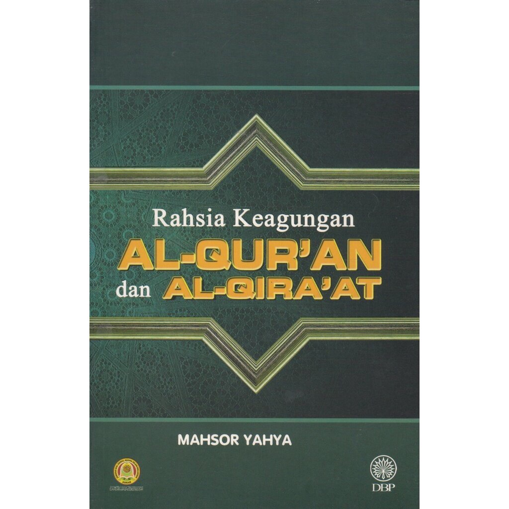 Buku Dbp Rahsia Keagungan Al Quran Dan Al Qiraat Shopee Malaysia 2770