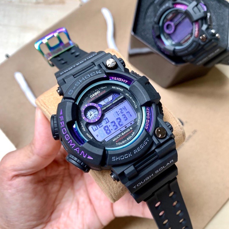 Sale 2020 Gshock Frogman Anniversary 35Th Ready stock Digital Watch High Quality Heavy Strap Collaboration