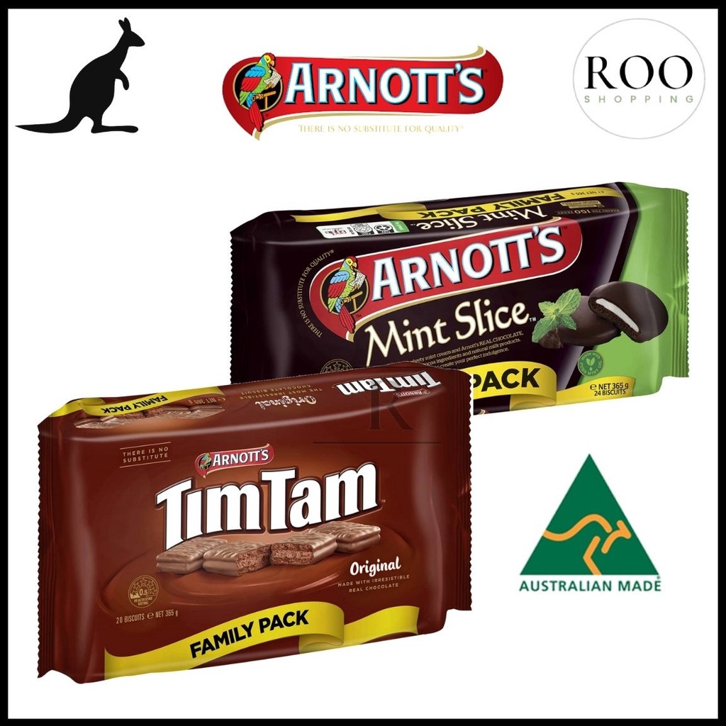 Arnott's Tim Tam Original - Family Pack 365g - 20 Biscuits - Made in  Australia