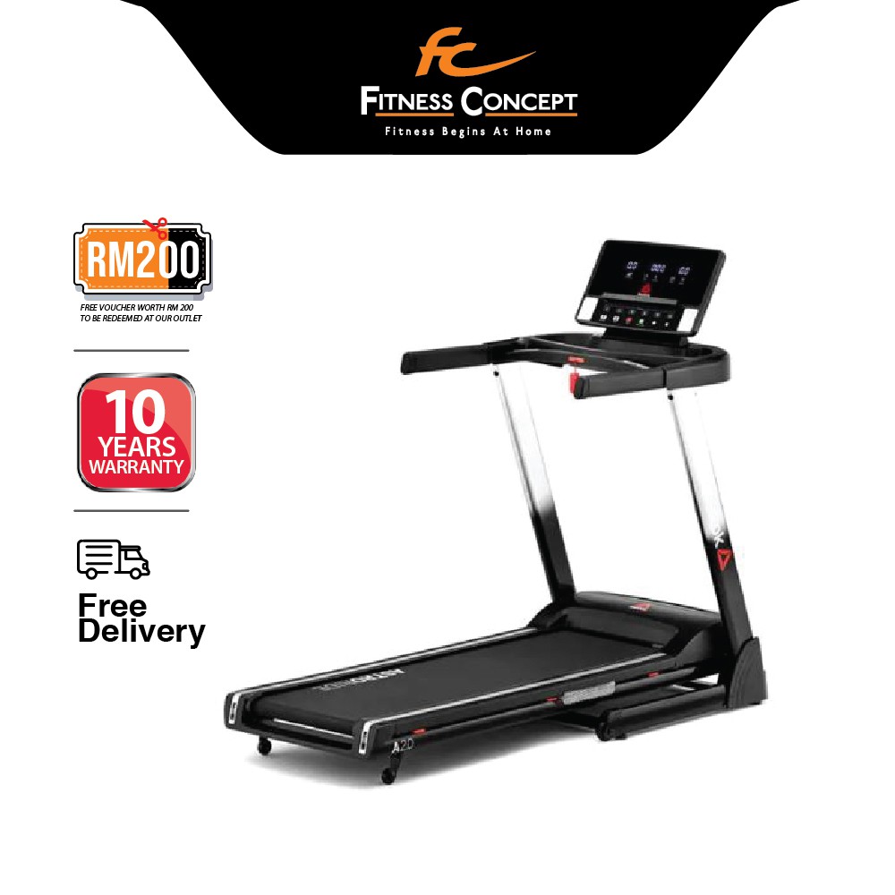 Fitness Concept Reebok Astroride Runner A2.0 Treadmill Running Machine Shopee Malaysia