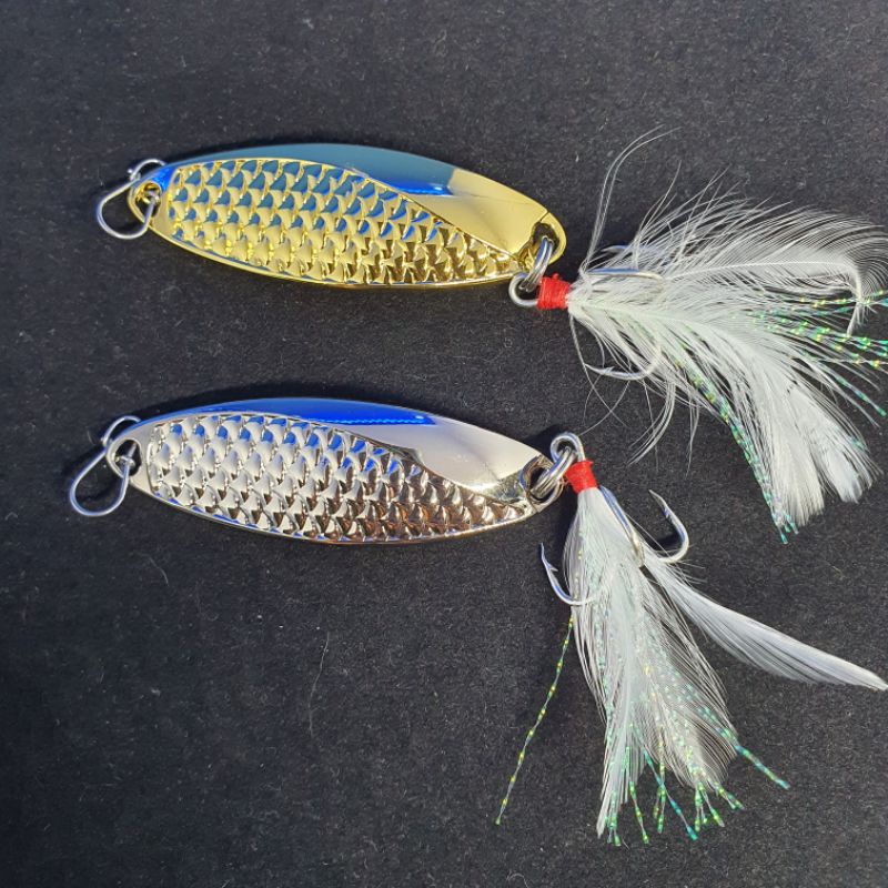 JUYANG Scale Leech SPOON, Large Spoon for Sebarau / Tengas / Haruan ...