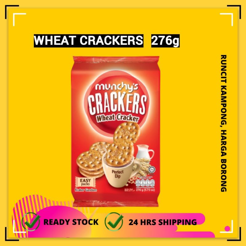 Munchy's Wheat Crackers (276g) Shopee Malaysia