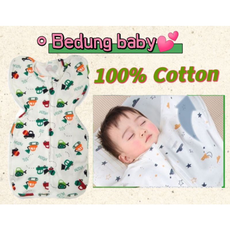 100% Cotton Butterfly Zip Baby Swaddle Newborn Baby/BB Sleeping Bag ...