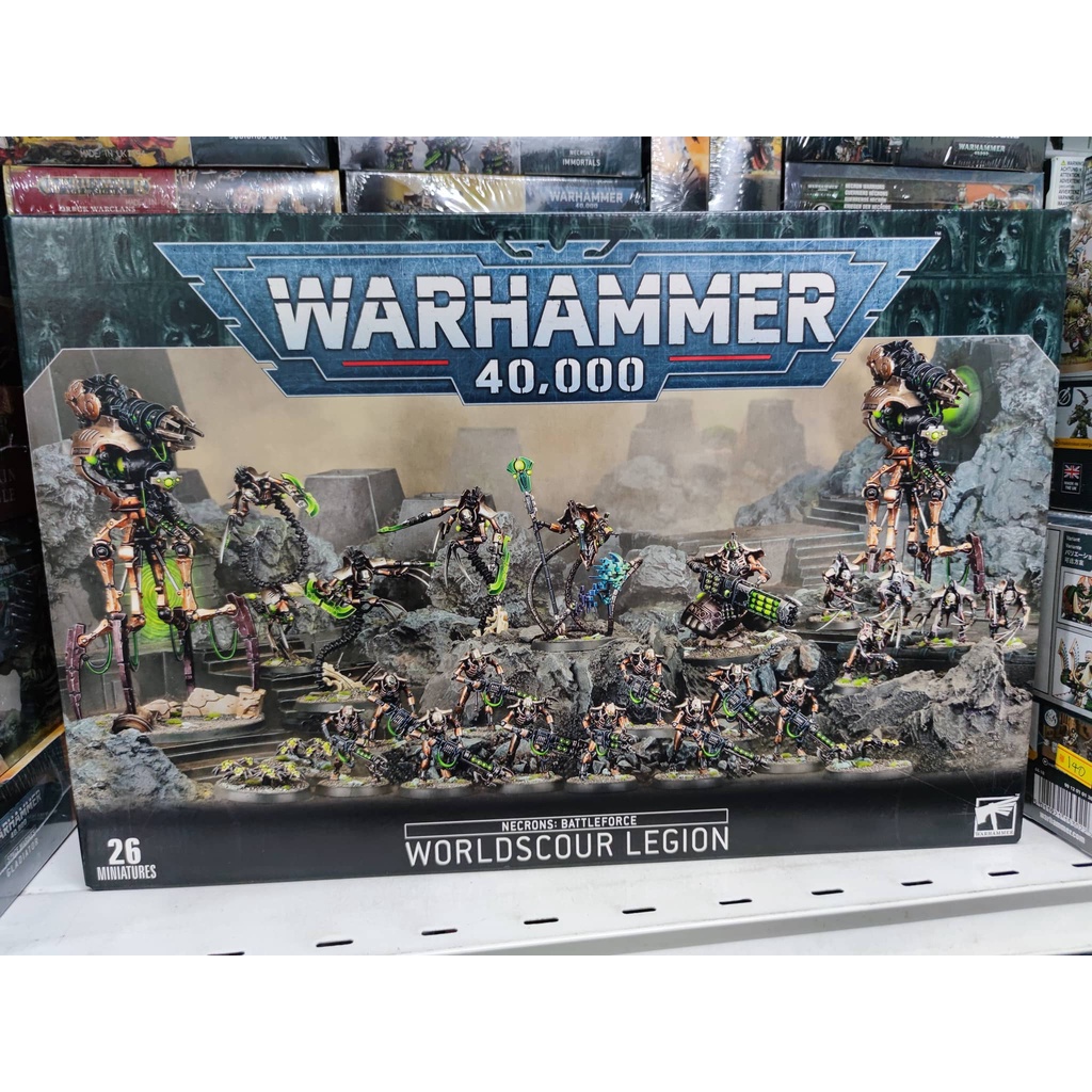 Warhammer 40K Necrons Worldscour Legion Battleforce | Shopee Malaysia