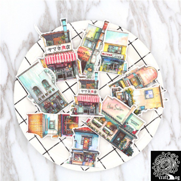 SP03 The Commercial Street Sticker Pack 10 Pcs | Shopee Malaysia