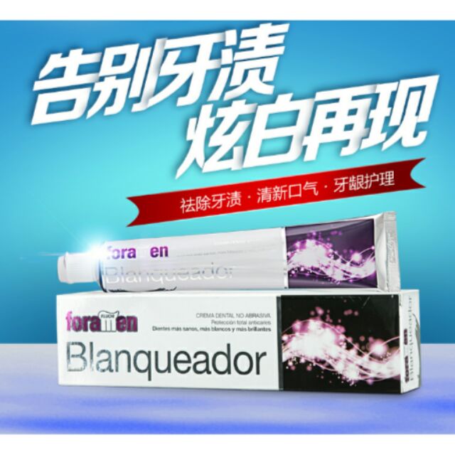 Foramen Spain Whitening Toothpaste (Spain) 75ml | Shopee Malaysia