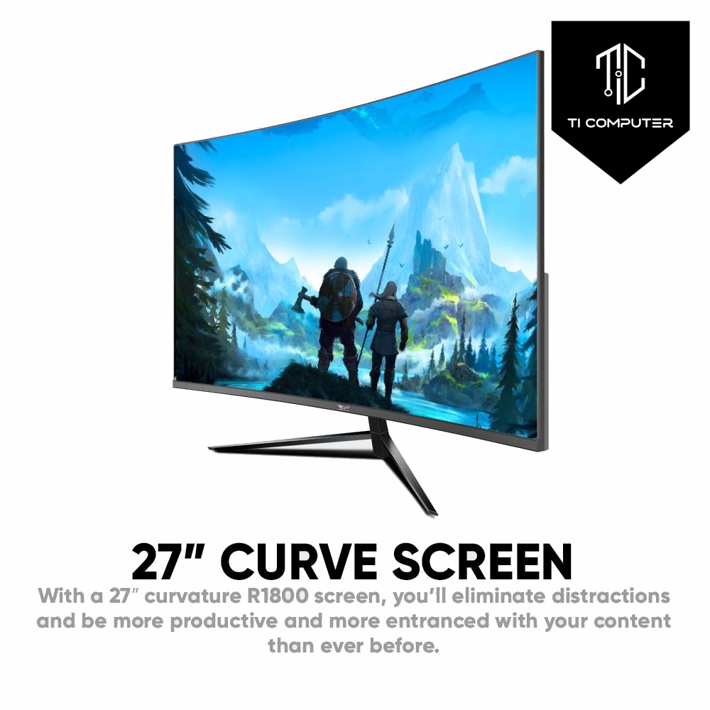 Armaggeddon Pixxel+ Xtreme XSC27HD Super Curve Gaming Monitor 165Hz 1ms