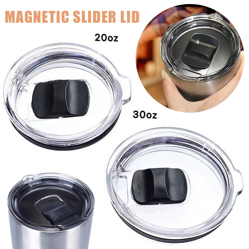 20/30oz Splash Spill Proof Magnetic Slider Lid for YETI Rambler