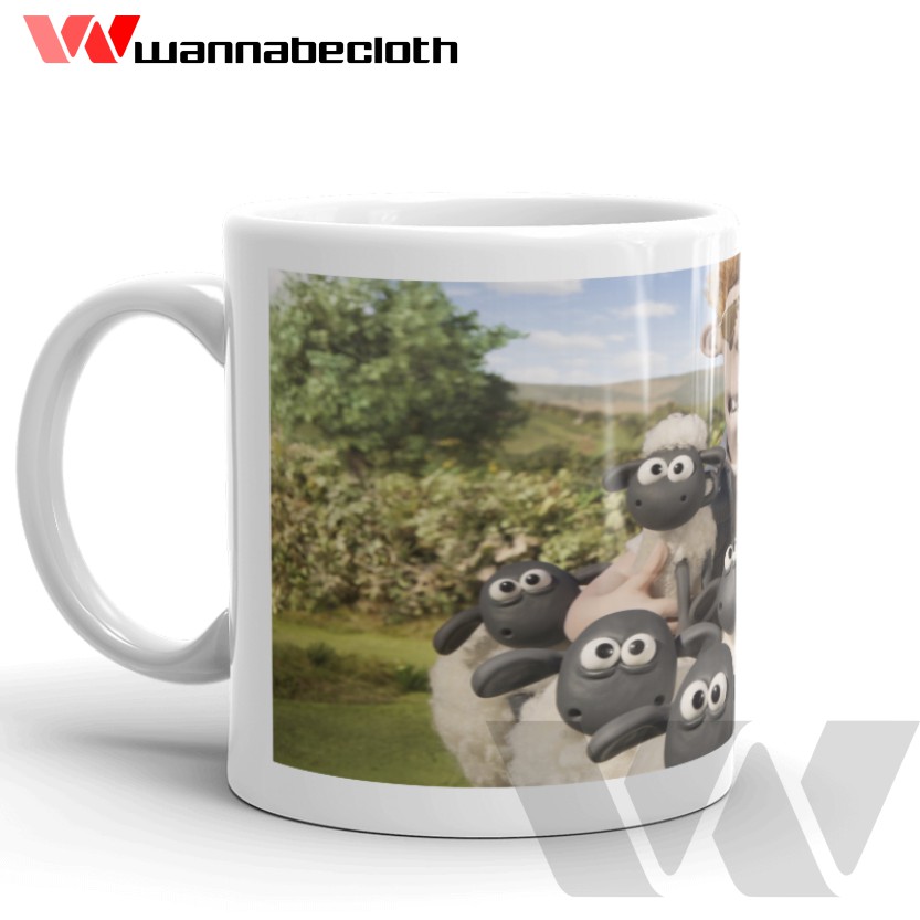 Shaun The Sheep Mug Glass Gift Souvenir Shaun The Sheep Mug Shaun The ...