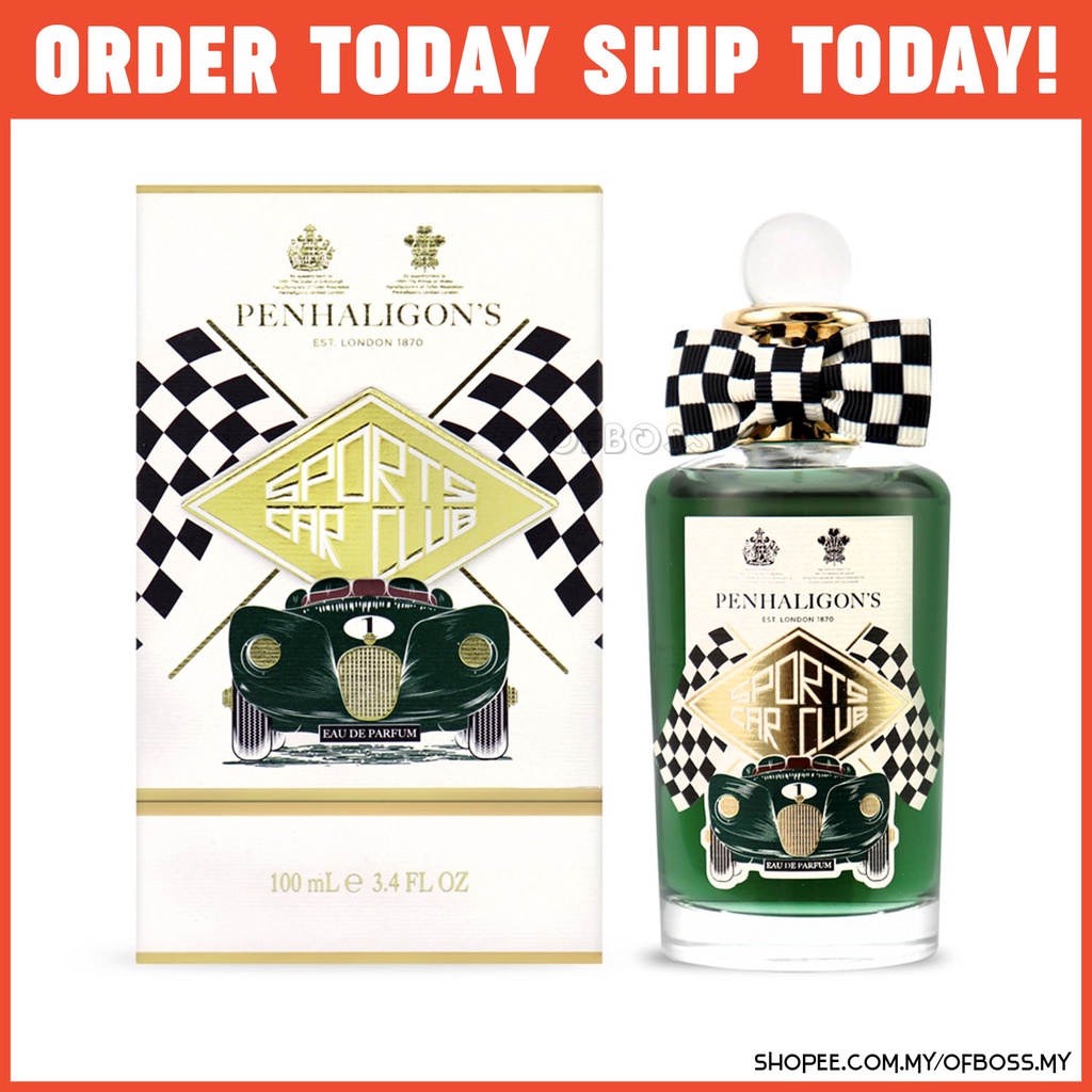 Penhaligon's Sports Car Club 100ml Eau De Parfum EDP For Unisex Shopee Malaysia