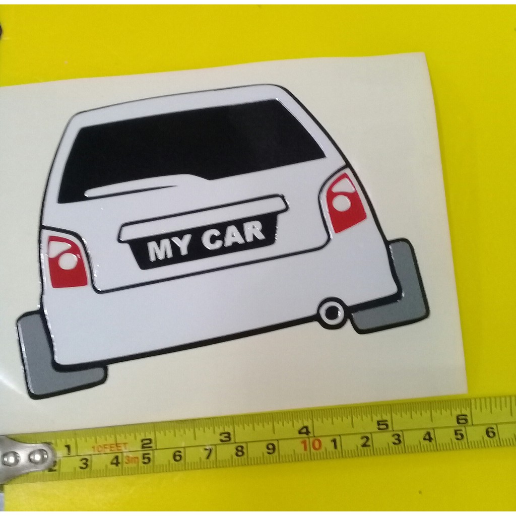 20230822344 STICKER KERETA MY CAR PERODUA KANCIL ORACAL Body Sticker