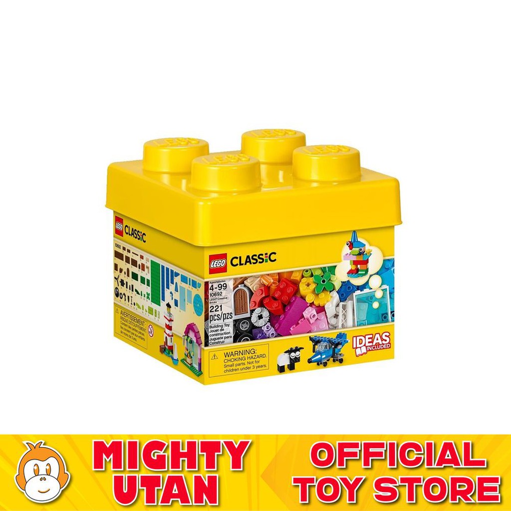 LEGO Classic 10692 Creative Bricks Toys for Kids Boys Girls Shopee Malaysia