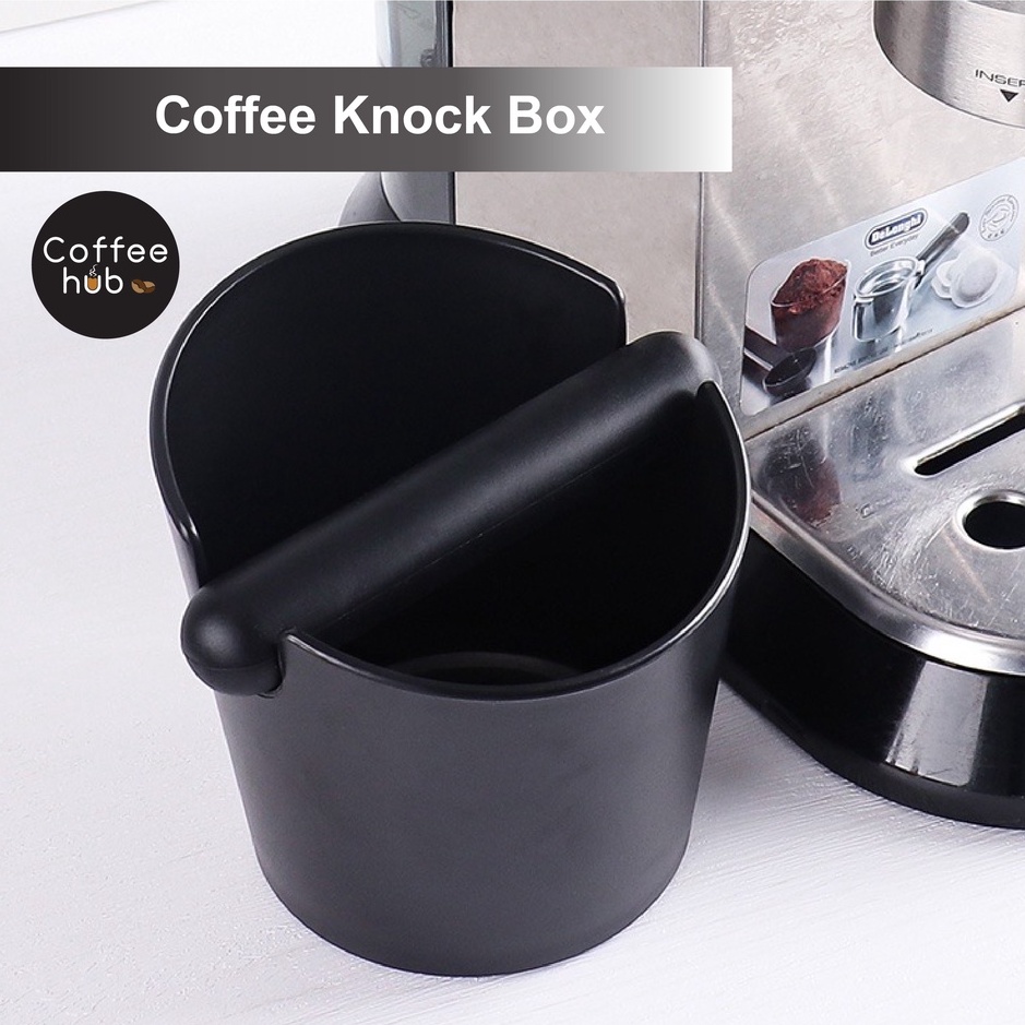 (Ready Stock)Coffee Espresso Ground Knock Box Bin Anti Slip Small Size