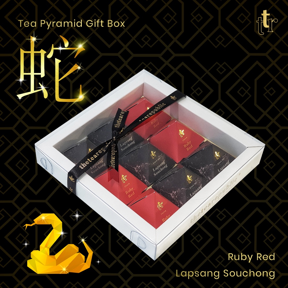 Snake 蛇 (shé) - Zodiac Sign : Tea Pyramid Gift Box | Shopee Malaysia