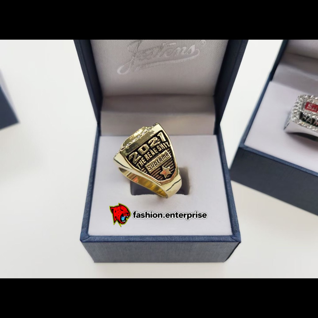 Supreme 21SS Jostens Champion Ring 18号-