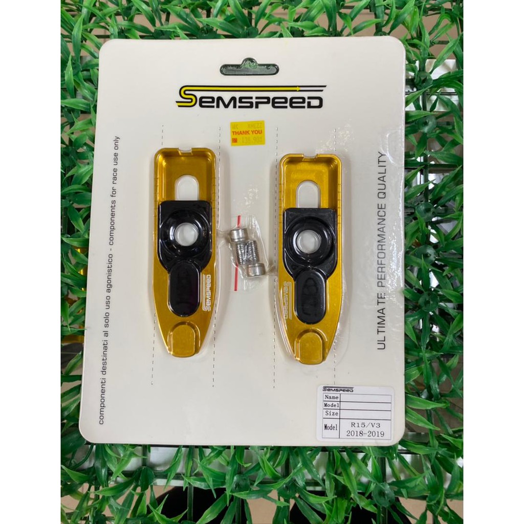 SEMSPEED R15 V3/MT15 CHAIN ADJUSTER//SWING ARM COVER Shopee Malaysia