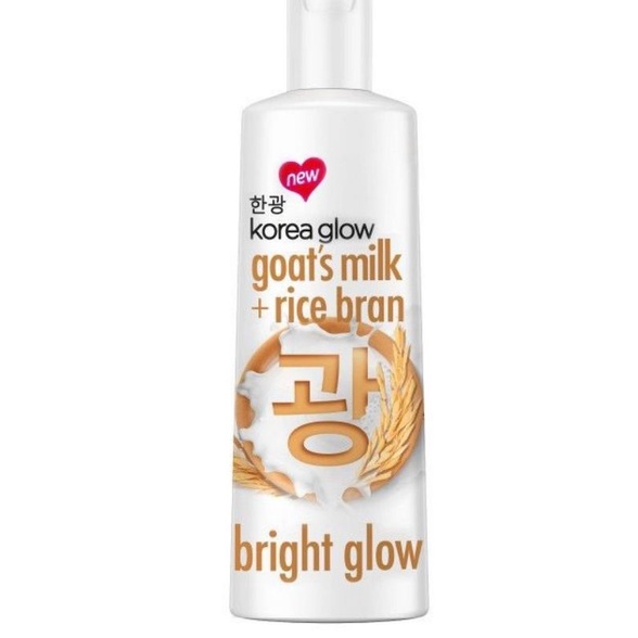 KOREA GLOW Whitening Body Wash by Unilever Goat's Milk + Rice Bran