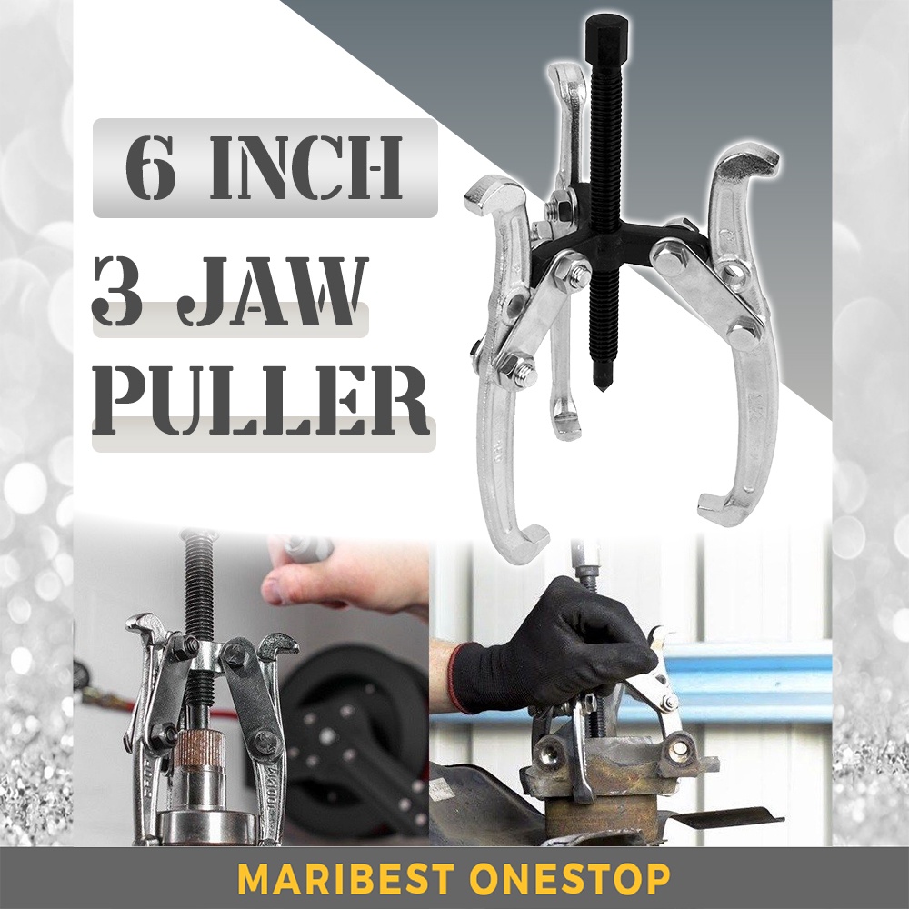 6 INCHES 3 JAWS PULLER AND GEAR PULLER step125 puller tiga jaw