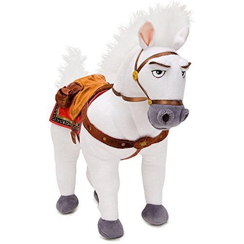 Princess Rapunzel Maximus White Horse Plush Toy Cute Stuffed Animals