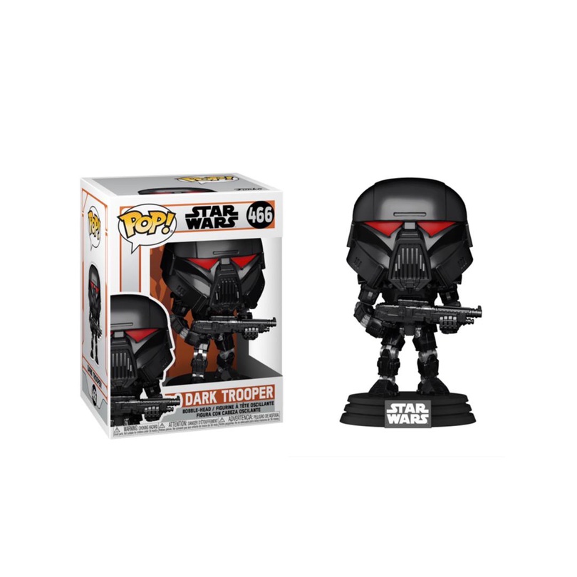 Funko Pop Vinyl Star Wars No: 446 Dark Trooper Original Figure Ready ...