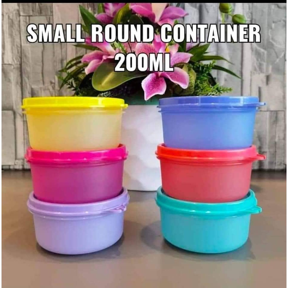 Tupperware Small Round Saver (6) 400ml