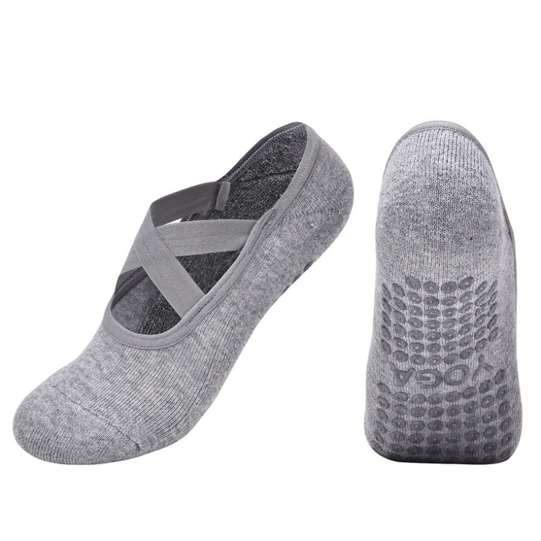 *SHORT* YOGA Anti Slip Socks PILATES Socks 100%Combed Cotton Gym socks ...