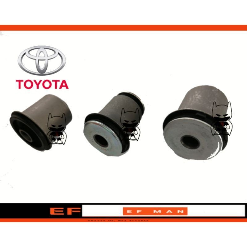 TOYOTA HILUX FORTUNER UPPER ARM LOWER ARM BUSH BIG SMALL KUN25 KUN26 ...