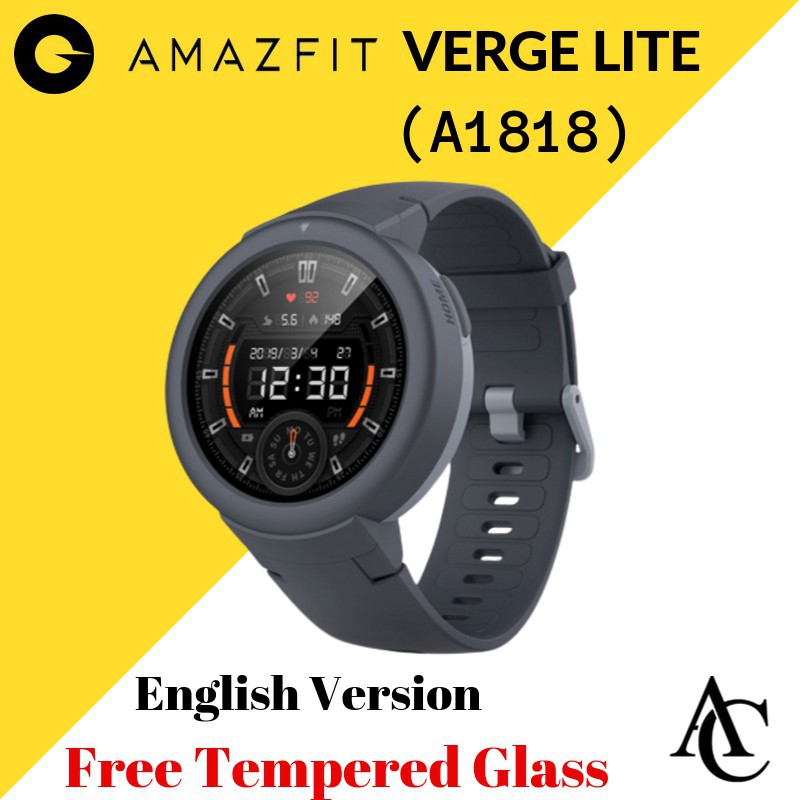 Amazfit verge best sale lite waterproof