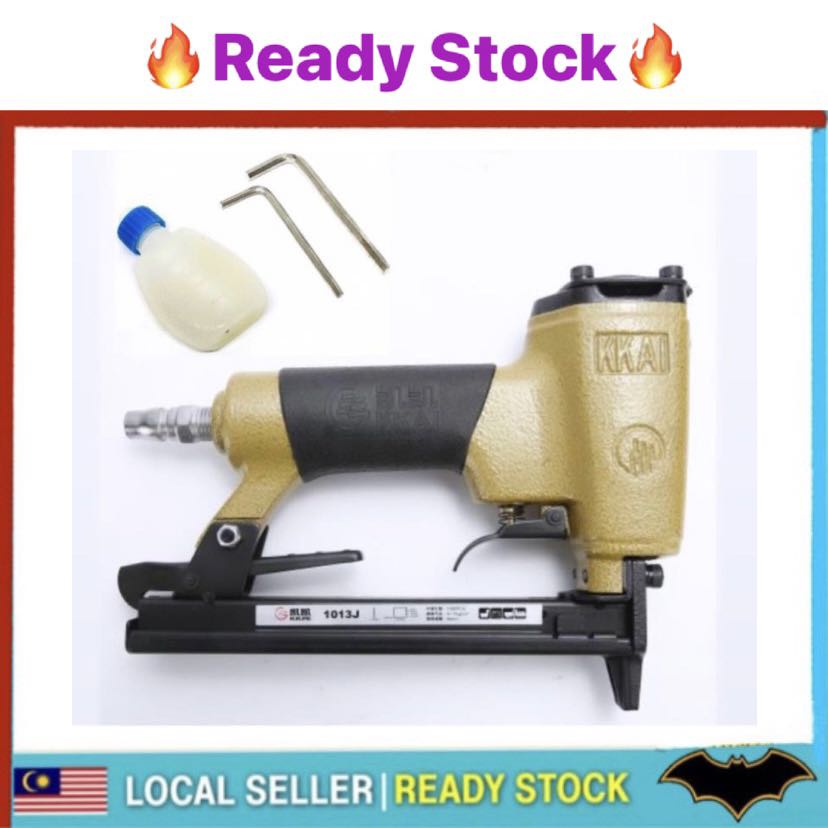 SEAT STAPLER AIR GUN 1013J // 1013-J WOODWORKING WOOD WORKING STAPLE ...