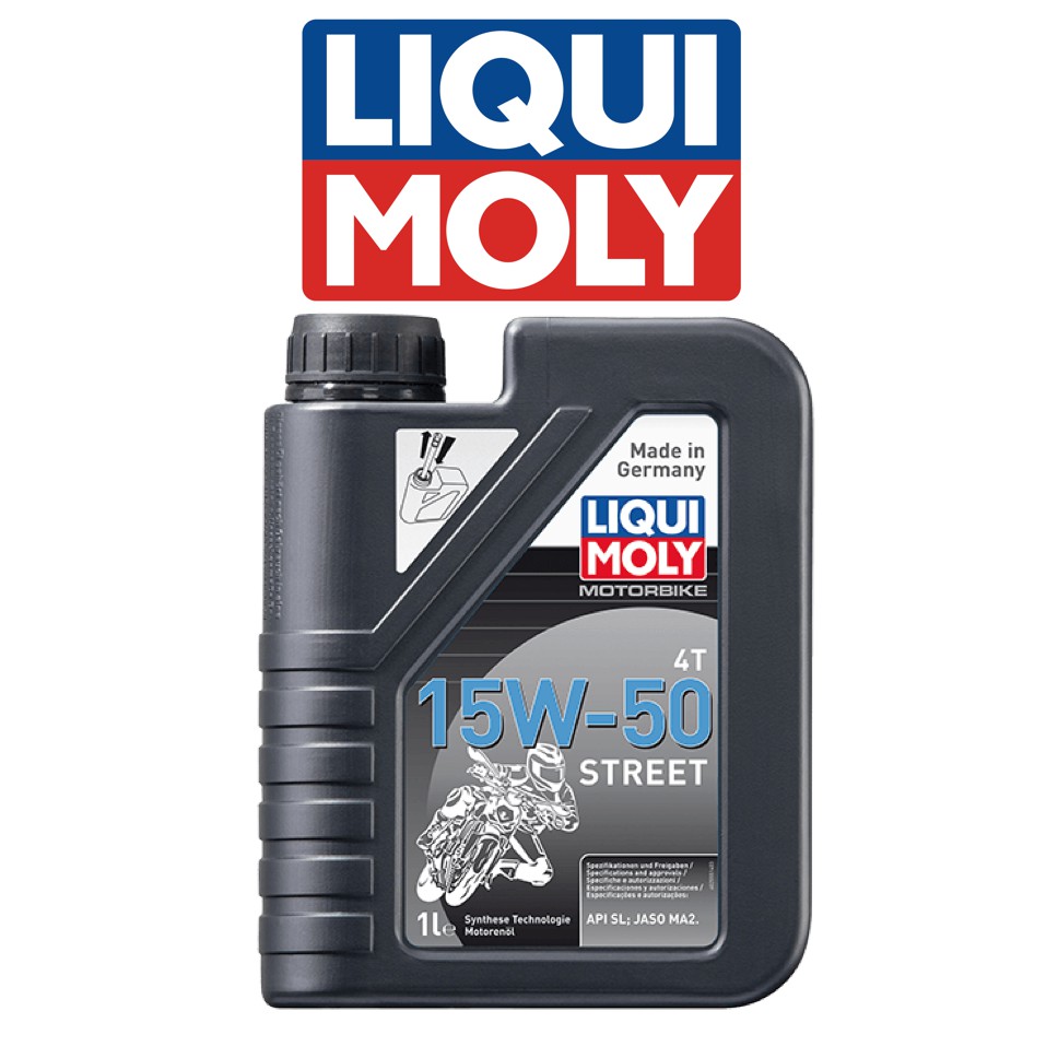 Liqui Moly Motorbike Engine Oil 4t 15w-50 Street (1l) 