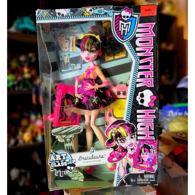 Mattel Monster High 2024 Draculaura art class 2013 (In Box)