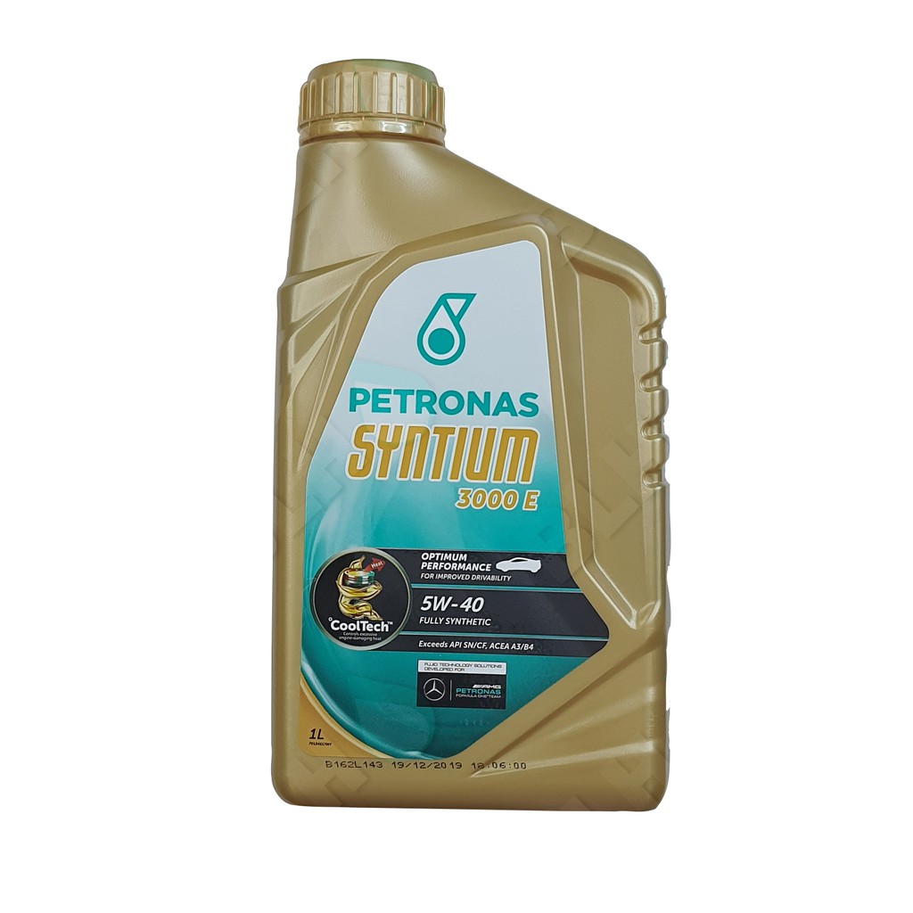 PETRONAS Syntium 3000E 5W-40 FULLY SYNTHETIC API SN/CF 1L | Shopee Malaysia
