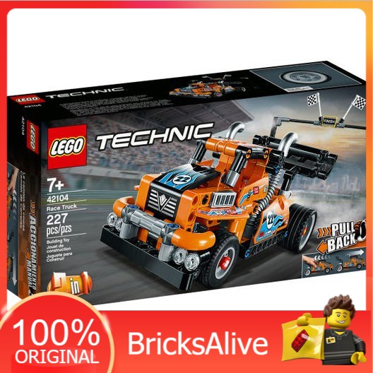 BricksAlive LEGO TECHNIC Race Truck 42104 Shopee Malaysia