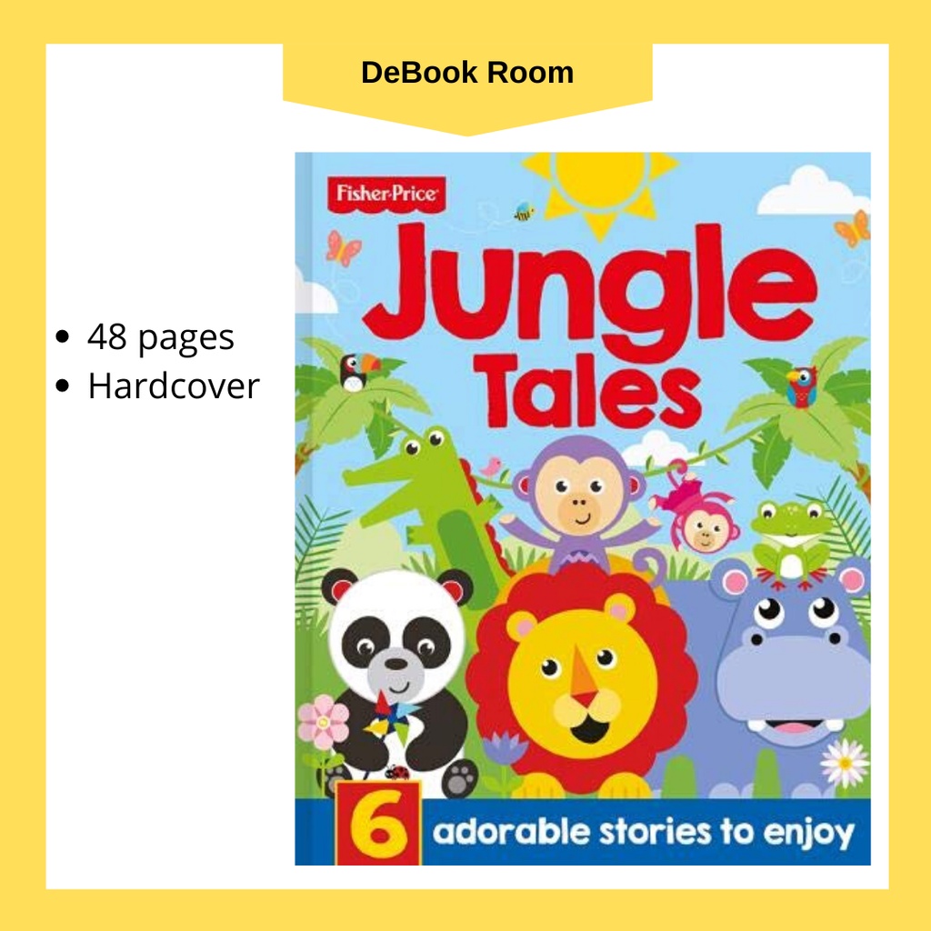 Children's Storybook: Fisher Price - Jungle Tales (6 Stories) | Shopee ...