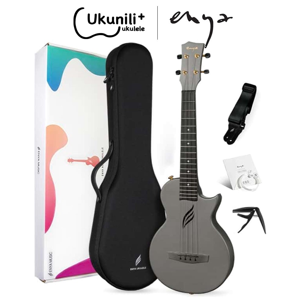 ENYA Ukulele Nova U Pro 26 Tenor Black Plus EQ Shopee Malaysia
