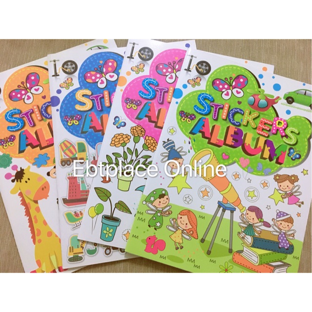 [Ready Stock KL] Sticker Album Various Design for Sticker Collection ...