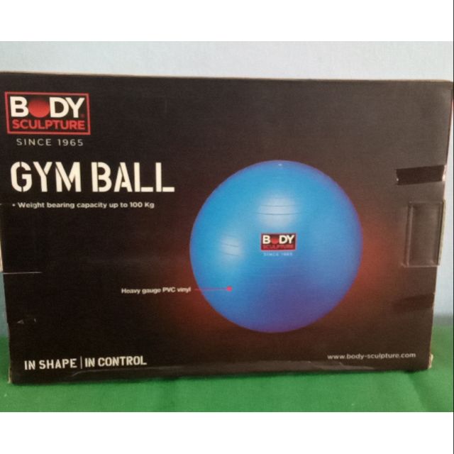 Gym Ball Body Sculpture Shopee Malaysia
