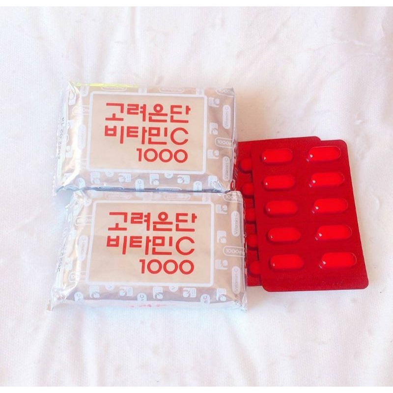 Korean Vitamin C (Contains 60 Tablets) Shopee Malaysia