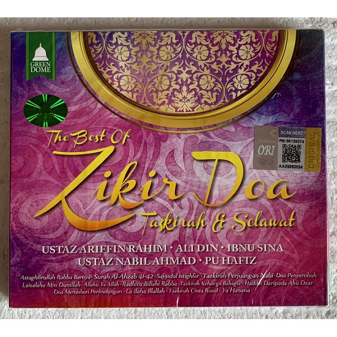 The Best Of Zikir Doa Tazkirah And Selawat Cd Shopee Malaysia