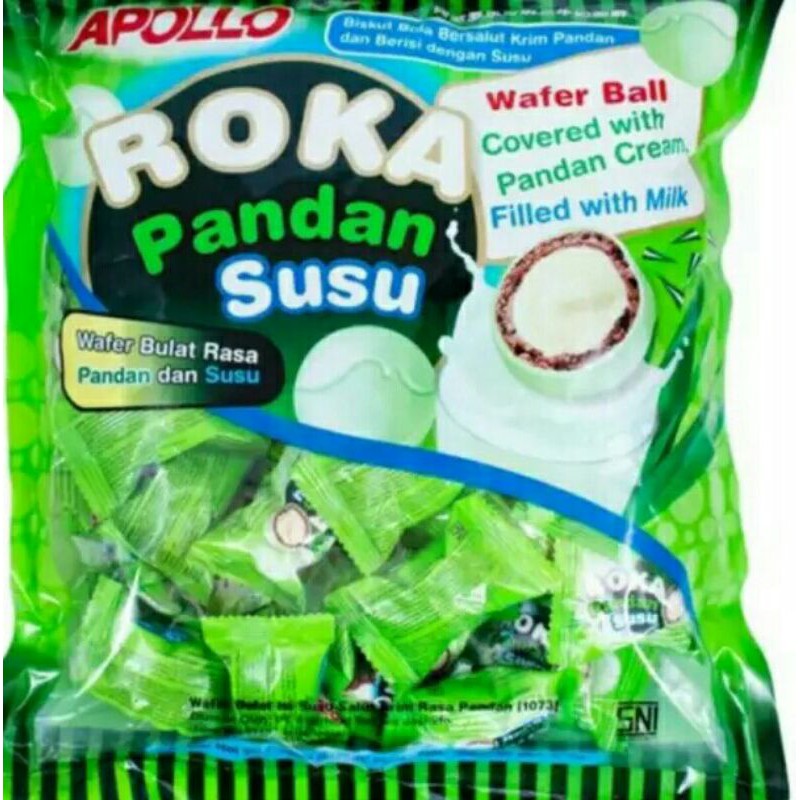 Apollo Roka Pandan Susu (5g x 50 pcs) | Shopee Malaysia