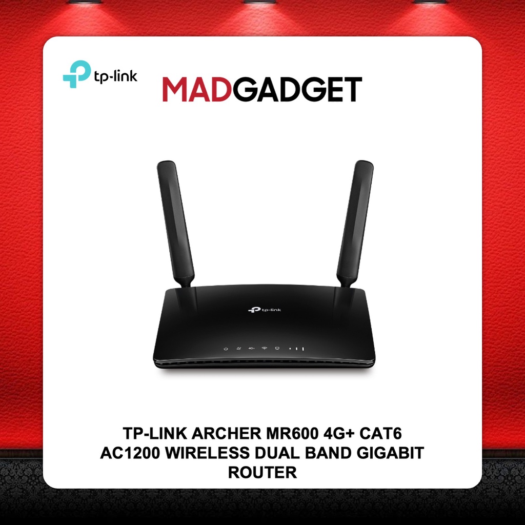 Tp Link Archer Mr600 4g Cat6 Ac1200 Wireless Dual Band Gigabit Router