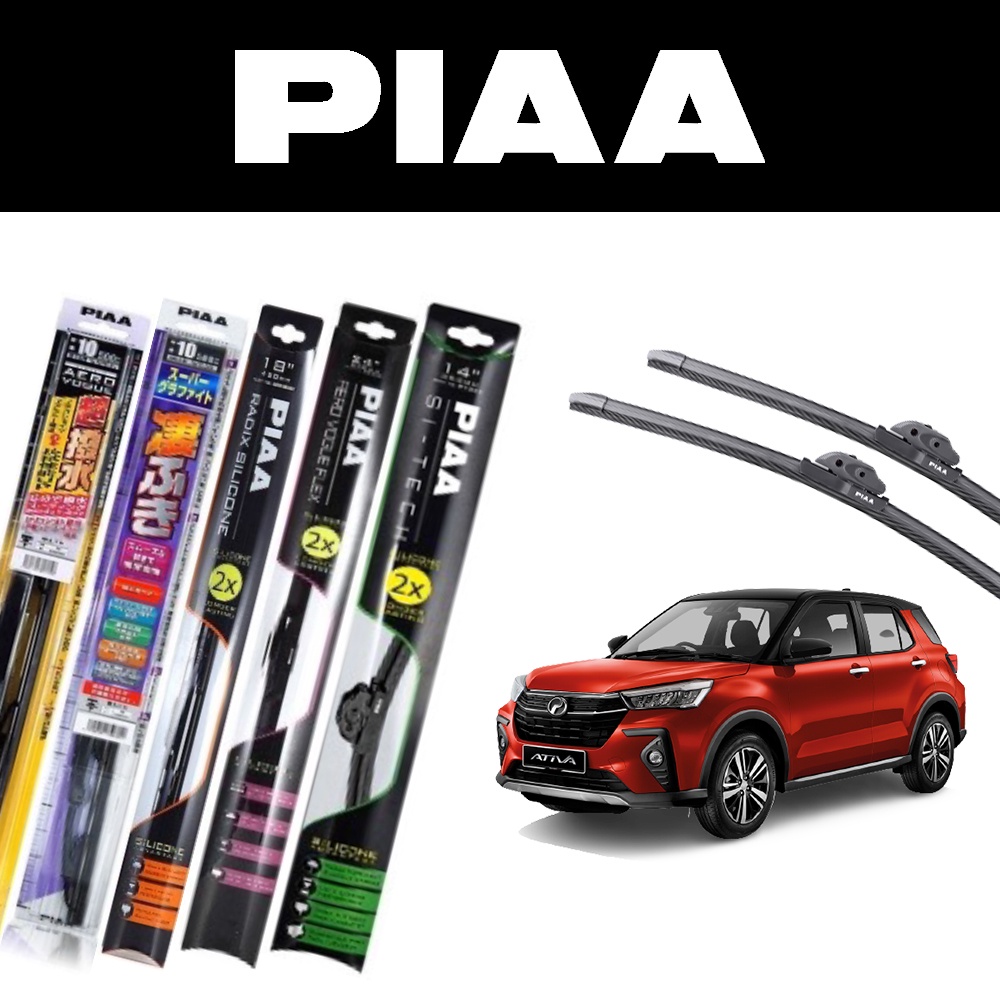 PIAA Perodua Ativa 2021-Present Wiper Si-Tech Super Graphite Aero Vogue ...