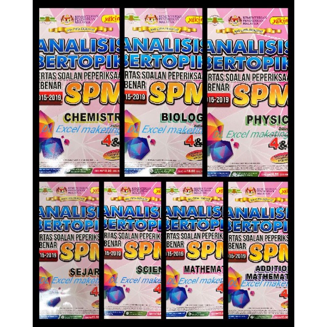 Analisis Bertopik Kertas Soalan Peperiksaan Spm Shopee Malaysia