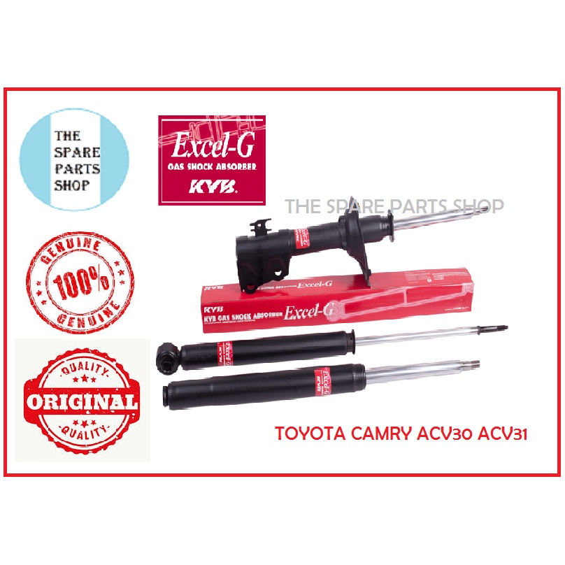 TOYOTA CAMRY ACV30 ACV31 KAYABA ABSORBER FRONT REAR GAS KYB (333M013 ...