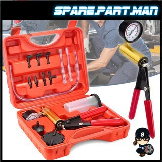 Manual Vacuum pump Hand Held Held Brake Bleeder Tester Bleed Car