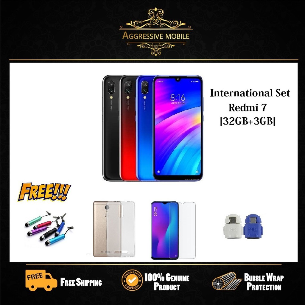 Xiaomi Redmi 7 [32GB/3GB] International Set Shopee Malaysia