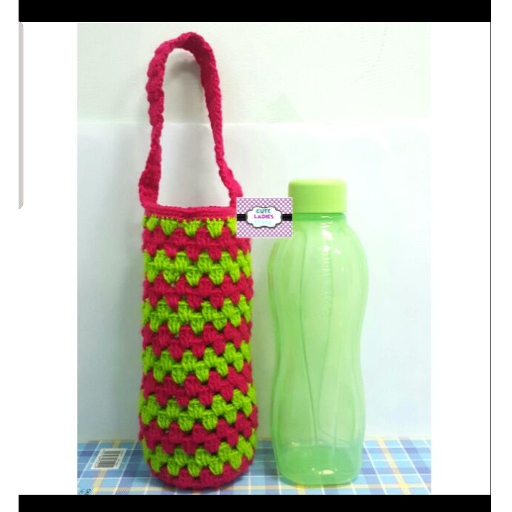 Tupperware Eco Bottle 500ml & Sarung Botol kait (Crochet) | Shopee Malaysia