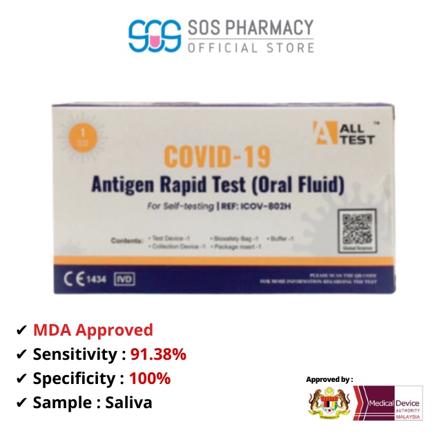 [RAPID COVID TEST KIT] SALIXIUM/ SEJOY/ LYHER/ EMPRO BIOMED/ LEPU